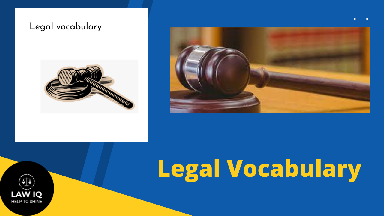 Legal Vocab