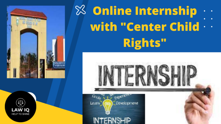 Online Internship Opportunity
