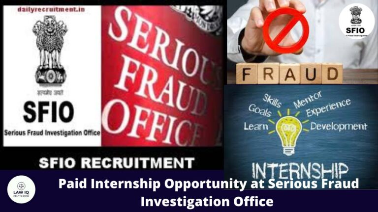 Fraud Investigation Office Internship